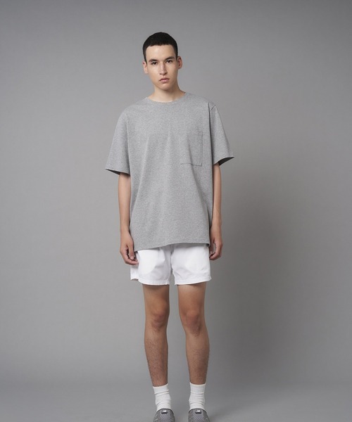 GUACAMOLE（ガカモレ）の「Function pocket t shirt/half（Tシャツ/カットソー・メンズ・ブラック/ホワイト/グレー/ベージュ・ML/LXL）」の4枚目の写真