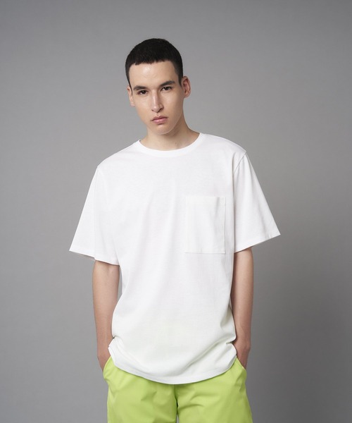 GUACAMOLE（ガカモレ）の「Function pocket t shirt/half（Tシャツ/カットソー・メンズ・ブラック/ホワイト/グレー/ベージュ・ML/LXL）」の2枚目の写真