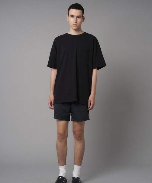 GUACAMOLE（ガカモレ）の「Function pocket t shirt/half（Tシャツ/カットソー・メンズ・ブラック/ホワイト/グレー/ベージュ・ML/LXL）」の3枚目の写真