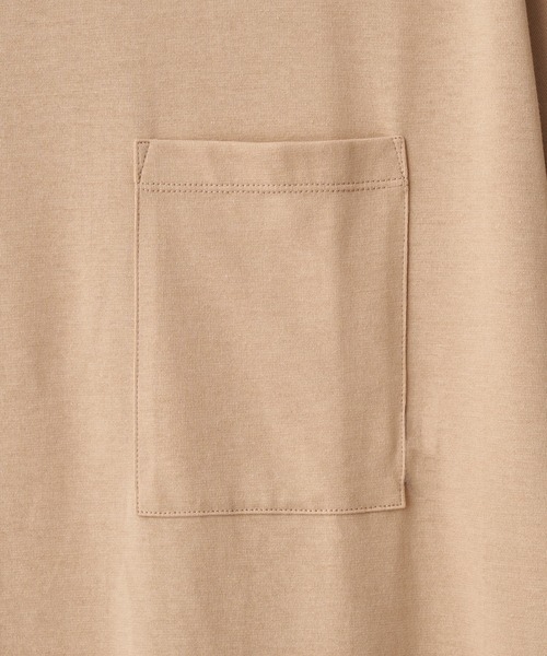 GUACAMOLE（ガカモレ）の「Function pocket t shirt/half（Tシャツ/カットソー・メンズ・ブラック/ホワイト/グレー/ベージュ・ML/LXL）」の11枚目の写真