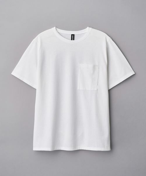 GUACAMOLE（ガカモレ）の「Function pocket t shirt/half（Tシャツ/カットソー・メンズ・ブラック/ホワイト/グレー/ベージュ・ML/LXL）」の9枚目の写真