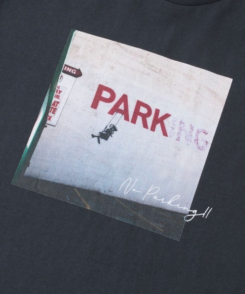 URBAN RESEARCH DOORS(アーバンリサーチドアーズ)の「PARKINGプリントTシャツ(KIDS)(Tシャツ/カットソー・キッズ・オフホワイト/ベージュ/スミクロ・90/105/150/120/135)」の6枚目の写真