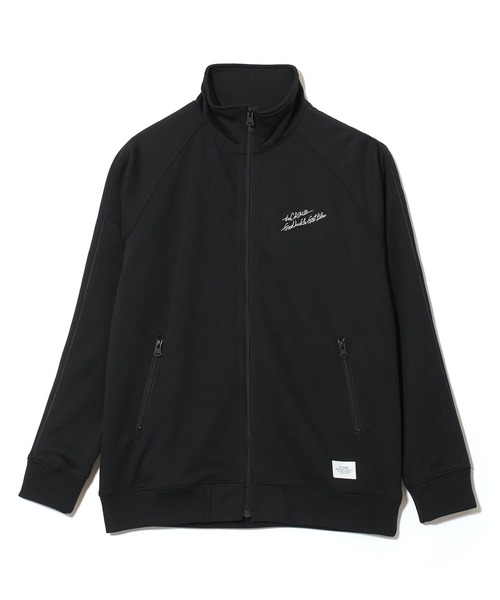 CRIMIE◆ジャージ/L/ポリエステル/BLK/無地 セール】JASON JERSEY TRACK JACKET（ジャージ）｜CRIMIE