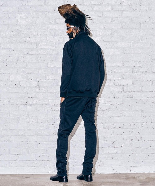 CRIMIE(クライミー)の「JASON JERSEY TRACK JACKET(ジャージ・メンズ・ブラック/ブラウン・S/M/L/XL/XXL)」の12枚目の写真