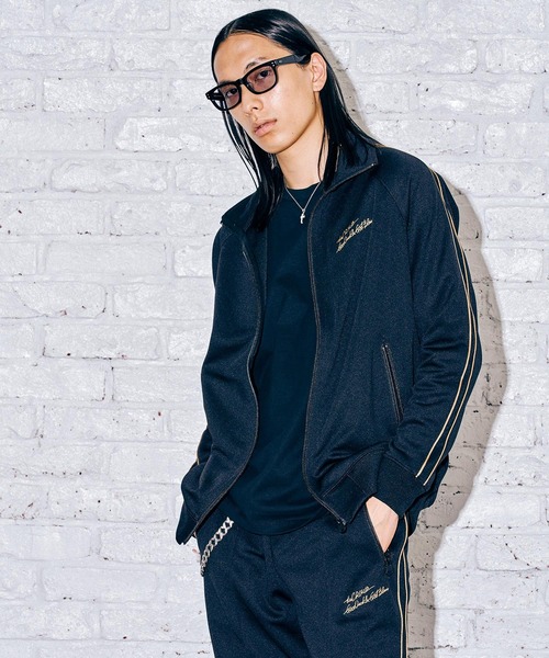 CRIMIE(クライミー)の「JASON JERSEY TRACK JACKET(ジャージ・メンズ・ブラック/ブラウン・S/M/L/XL/XXL)」の13枚目の写真