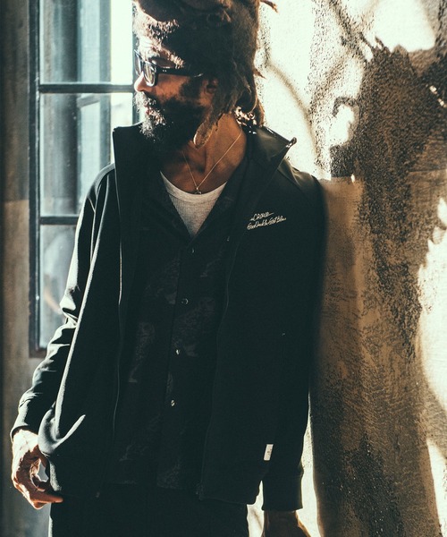 CRIMIE(クライミー)の「JASON JERSEY TRACK JACKET(ジャージ・メンズ・ブラック/ブラウン・S/M/L/XL/XXL)」の19枚目の写真