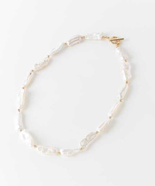 URBAN RESEARCH（アーバンリサーチ）の「バロックパールネックレス（ネックレス・レディース・ゴールド・-）」の5枚目の写真