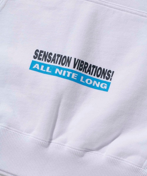 XLARGE（エクストララージ）の「RAVE PULLOVER HOODED SWEAT（パーカー・メンズ・ネイビー/ホワイト/ブラック・XL/M/S/L）」の10枚目の写真