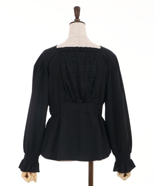 axes femme(アクシーズファム)の「ウエストリボンカットソーPO(Tシャツ/カットソー・レディース・ブルーグリーン/ワイン/ブラック・MEDIUM)」の21枚目の写真