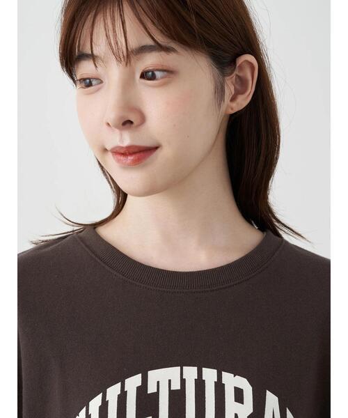 earth music&ecology（アースミュージックアンドエコロジー）の「ミニウラケカレッジベスト ＊（ベスト・レディース・チャコールグレー/グリーン/ライトベージュ・FREE）」の7枚目の写真