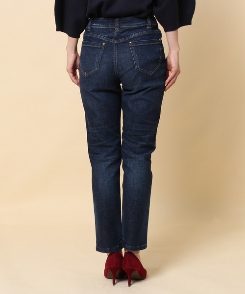 Rose Tiara(ローズティアラ)の「スターモチーフデニム(デニムパンツ・レディース・グレー/ネイビー・42/46/38/40)」の9枚目の写真