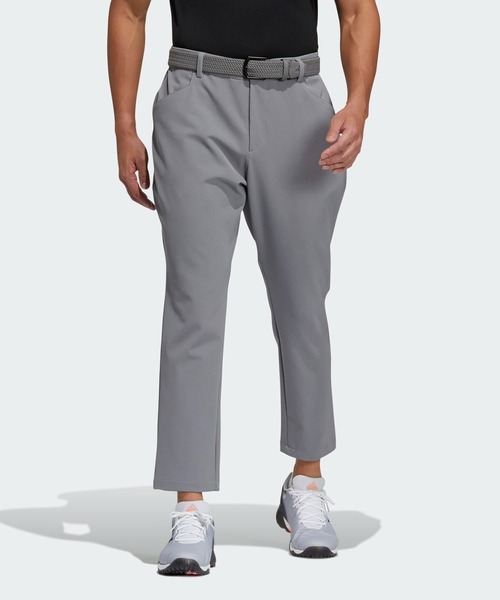 adidas（アディダス）の「EX STRETCH テープディテール ストレッチツイル アンクルパンツ【adidas Golf/アディダスゴルフ】（スラックス・メンズ・ブラック/グレー/ホワイト・85/76/88/92/96/73/79/82）」の3枚目の写真