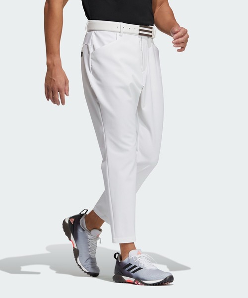 adidas（アディダス）の「EX STRETCH テープディテール ストレッチツイル アンクルパンツ【adidas Golf/アディダスゴルフ】（スラックス・メンズ・ブラック/グレー/ホワイト・85/76/88/92/96/73/79/82）」の20枚目の写真