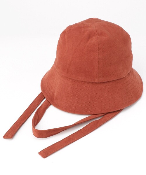 FREAK'S STORE(フリークスストア)の「リボン付きハット(ハット・レディース・ブラック/ベージュ/レンガ・ONE SIZE)」の7枚目の写真