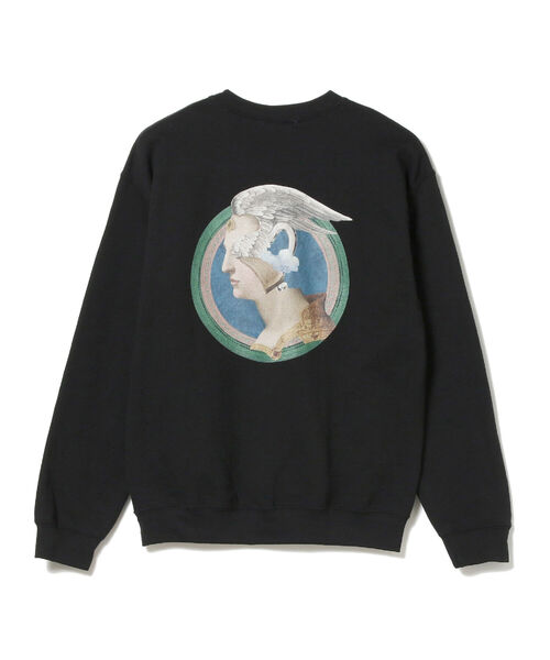 BEAMS T(ビームスティー)の「BEAMS T / M!DOR! クルーネック スウェット(スウェット・メンズ・ブラック・SMALL/MEDIUM/LARGE/X-LARGE)」の6枚目の写真