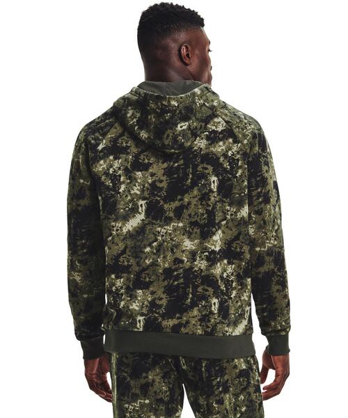UNDER ARMOUR（アンダーアーマー）の「UAライバルフリース フーディー クラウドダイ（トレーニング/メンズ）（スウェット・メンズ・ブラック/カーキ・L/M/XL/S/XXL/3XL）」の9枚目の写真