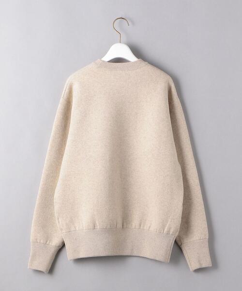 SCYEサイダブルフェイスハーフジップニットセータープルオーバー Scye