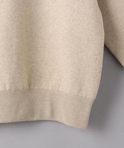 Scye（サイ）の「＜Scye（サイ）＞スウェットライク ニット プルオーバー ■■■（ニット/セーター・レディース・ブラック/オフホワイト・36/38）」の6枚目の写真