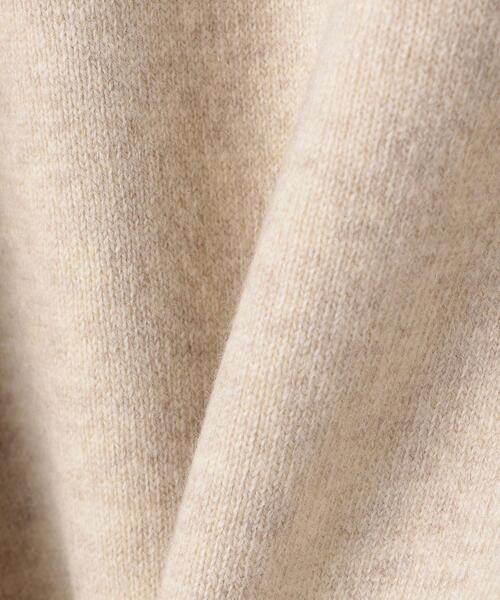 Scye（サイ）の「＜Scye（サイ）＞スウェットライク ニット プルオーバー ■■■（ニット/セーター・レディース・ブラック/オフホワイト・36/38）」の8枚目の写真