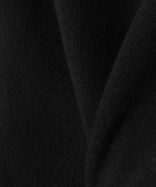 Scye（サイ）の「＜Scye（サイ）＞スウェットライク ニット プルオーバー ■■■（ニット/セーター・レディース・ブラック/オフホワイト・36/38）」の9枚目の写真