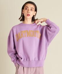 BEAUTY&YOUTH UNITED ARROWS | BY カレッジプリント裏起毛スウェットプルオーバー ∴(スウェット)