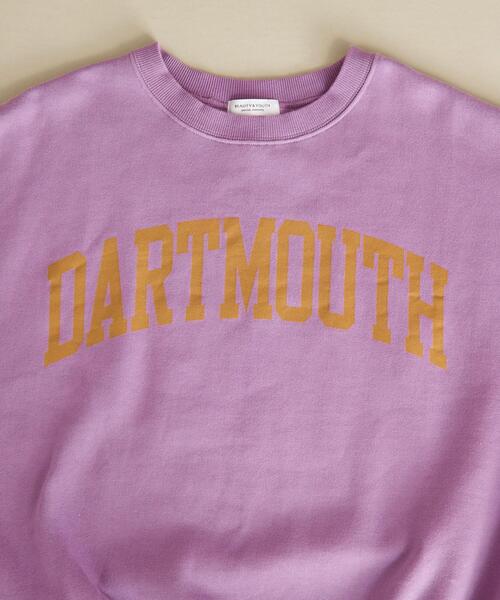 BEAUTY&YOUTH UNITED ARROWS（ビューティーアンドユースユナイテッドアローズ）の「BY カレッジプリント裏起毛スウェットプルオーバー ∴◆（スウェット・レディース・ホワイト/ライトグレー/ダークグレー/パープル・FREE）」の10枚目の写真