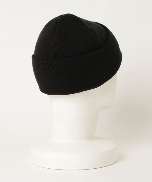 Reebok（リーボック）の「ファウンデーション ロゴ ビーニー / Foundation Logo Beanie（ニットキャップ/ビーニー・メンズ・ネイビー/ヘザーグレー/ブラック・MEDIUM/LARGE）」の4枚目の写真