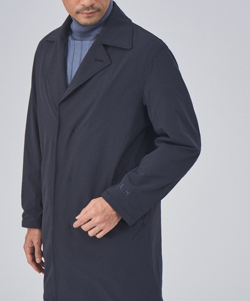 ABAHOUSE GRAY(アバハウスグレイ)の「【4WAYストレッチ】ステンカラー コート(ステンカラーコート・メンズ・ブラック/ネイビー/モカ・46/48)」の13枚目の写真