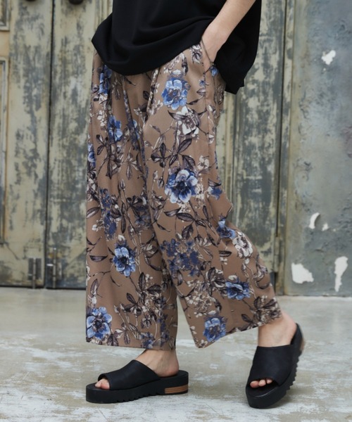 CASPER JOHN（キャスパージョン）の「Botanical ankle pants/ボタニカルアンクルパンツ（その他パンツ・メンズ・ブラック/ベージュ/グリーン/ブラック系その他/ブラック系その他2・SMALL/MEDIUM/LARGE）」の20枚目の写真