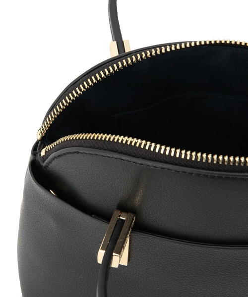 ROPE' PICNIC（ロペピクニック）の「【軽量】レクタンメタルミニラウンドボストン＆ショルダーバッグ（ボストンバッグ・レディース・ブラック/キナリ/ベージュ/ブルー系その他6/イエロー系その他2・FREE）」の18枚目の写真