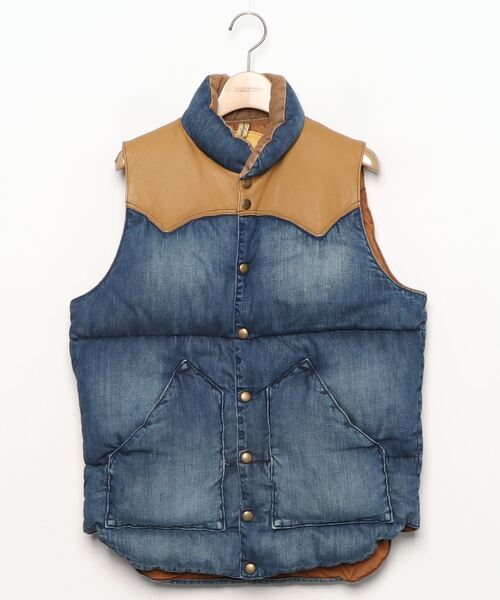 セール ブランド古着 ダウンベスト ダウンベスト Rocky Mountain Featherbed ロッキー マウンテン フェザーベッド のファッション通販 Zozoused