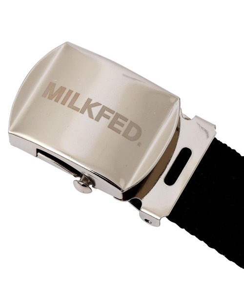 MILKFED.(ミルクフェド)の「MILKFED. GI BELT(ベルト・レディース・ブラック/ベージュ・ONE SIZE)」の4枚目の写真