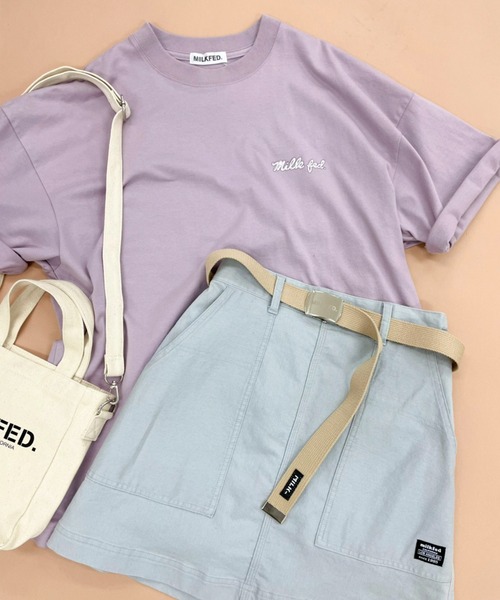 MILKFED.(ミルクフェド)の「MILKFED. GI BELT(ベルト・レディース・ブラック/ベージュ・ONE SIZE)」の7枚目の写真