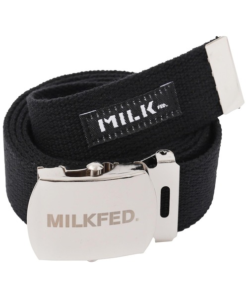 MILKFED.(ミルクフェド)の「MILKFED. GI BELT(ベルト・レディース・ブラック/ベージュ・ONE SIZE)」の9枚目の写真