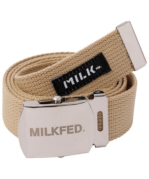MILKFED.(ミルクフェド)の「MILKFED. GI BELT(ベルト・レディース・ブラック/ベージュ・ONE SIZE)」の10枚目の写真