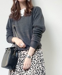 【BURNER SELECT】カシミヤタッチVネックニット