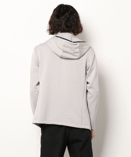 NICOLE CLUB FOR MEN（ニコルクラブフォーメン）の「ダンボールフルジップパーカ（パーカー・メンズ・ブラック/オフホワイト/シルバーグレー/ネイビー・MEDIUM/X-LARGE/LARGE）」の5枚目の写真