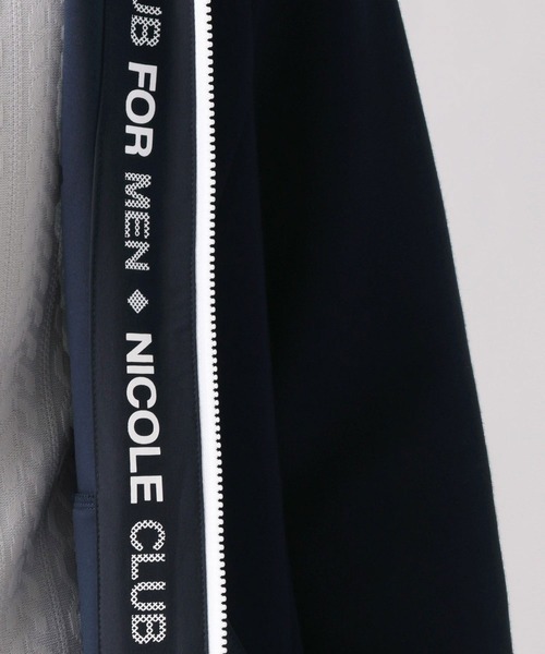 NICOLE CLUB FOR MEN（ニコルクラブフォーメン）の「ダンボールフルジップパーカ（パーカー・メンズ・ブラック/オフホワイト/シルバーグレー/ネイビー・MEDIUM/X-LARGE/LARGE）」の12枚目の写真