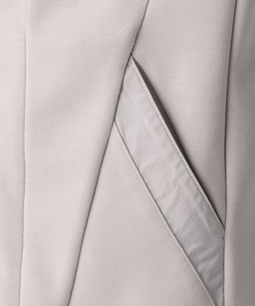 NICOLE CLUB FOR MEN（ニコルクラブフォーメン）の「ダンボールフルジップパーカ（パーカー・メンズ・ブラック/オフホワイト/シルバーグレー/ネイビー・MEDIUM/X-LARGE/LARGE）」の14枚目の写真