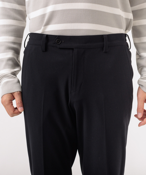 DESIGNWORKS(デザインワークス)の「【セットアップ対応】キャラメルハイテンションストレッチ パンツ(スラックス・メンズ・ブラック・44/46/48/50)」の5枚目の写真