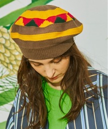 And A | AlexanderLeeChang アレキサンダーリーチャン / 5050 TAM 22 切り替えニットタム / AC052201(ニットキャップ/ビーニー)