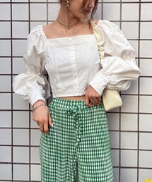 SPIRALGIRL | ダブルパフスリーブブラウス(シャツ/ブラウス)