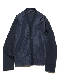 LIMONTA NYLON FRONT PANELED CARDIGAN