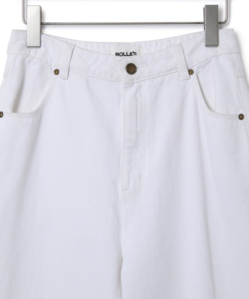 ROLLA'S（ローラス）の「【ROLLA'S】GENIE JEAN（デニムパンツ・レディース・ホワイト/ブルー・1/2/3）」の9枚目の写真