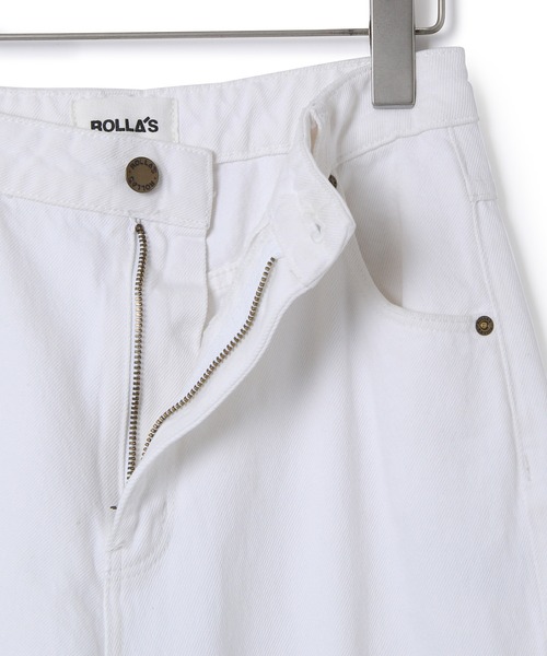 ROLLA'S（ローラス）の「【ROLLA'S】GENIE JEAN（デニムパンツ・レディース・ホワイト/ブルー・1/2/3）」の4枚目の写真