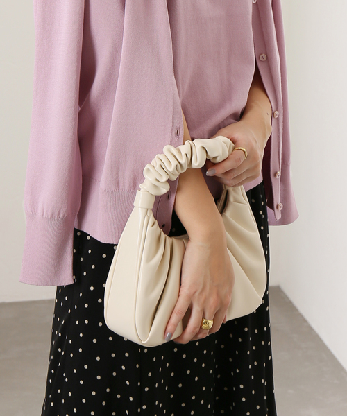 La TOTALITE(ラトータリテ)の「【JW PEI/ジェイダブリュー ペイ】Gabbi Bag◆(ハンドバッグ・レディース・アイボリー/パープル/グリーン・FREE)」の4枚目の写真