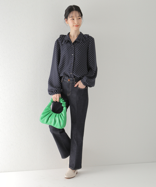 La TOTALITE(ラトータリテ)の「【JW PEI/ジェイダブリュー ペイ】Gabbi Bag◆(ハンドバッグ・レディース・アイボリー/パープル/グリーン・FREE)」の7枚目の写真