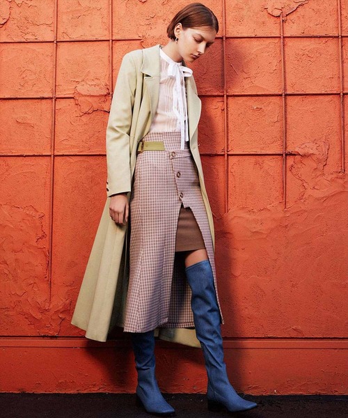 REDYAZEL(レディアゼル)の「オーガンジースタンドカラーブラウス(シャツ/ブラウス・レディース・ホワイト/ブルー・FREE)」の17枚目の写真