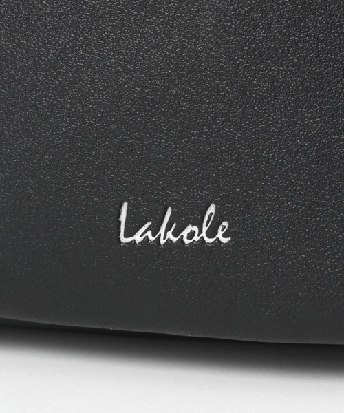 LAKOLE（ラコレ）の「ハーフムーンショルダーバッグ / 266466（ショルダーバッグ・レディース・ブラック/オフホワイト/イエロー/ラベンダー・FREE）」の5枚目の写真