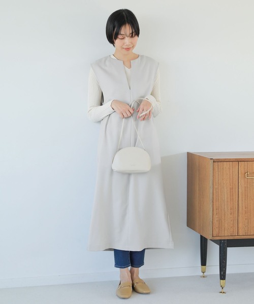 LAKOLE（ラコレ）の「ハーフムーンショルダーバッグ / 266466（ショルダーバッグ・レディース・ブラック/オフホワイト/イエロー/ラベンダー・FREE）」の21枚目の写真